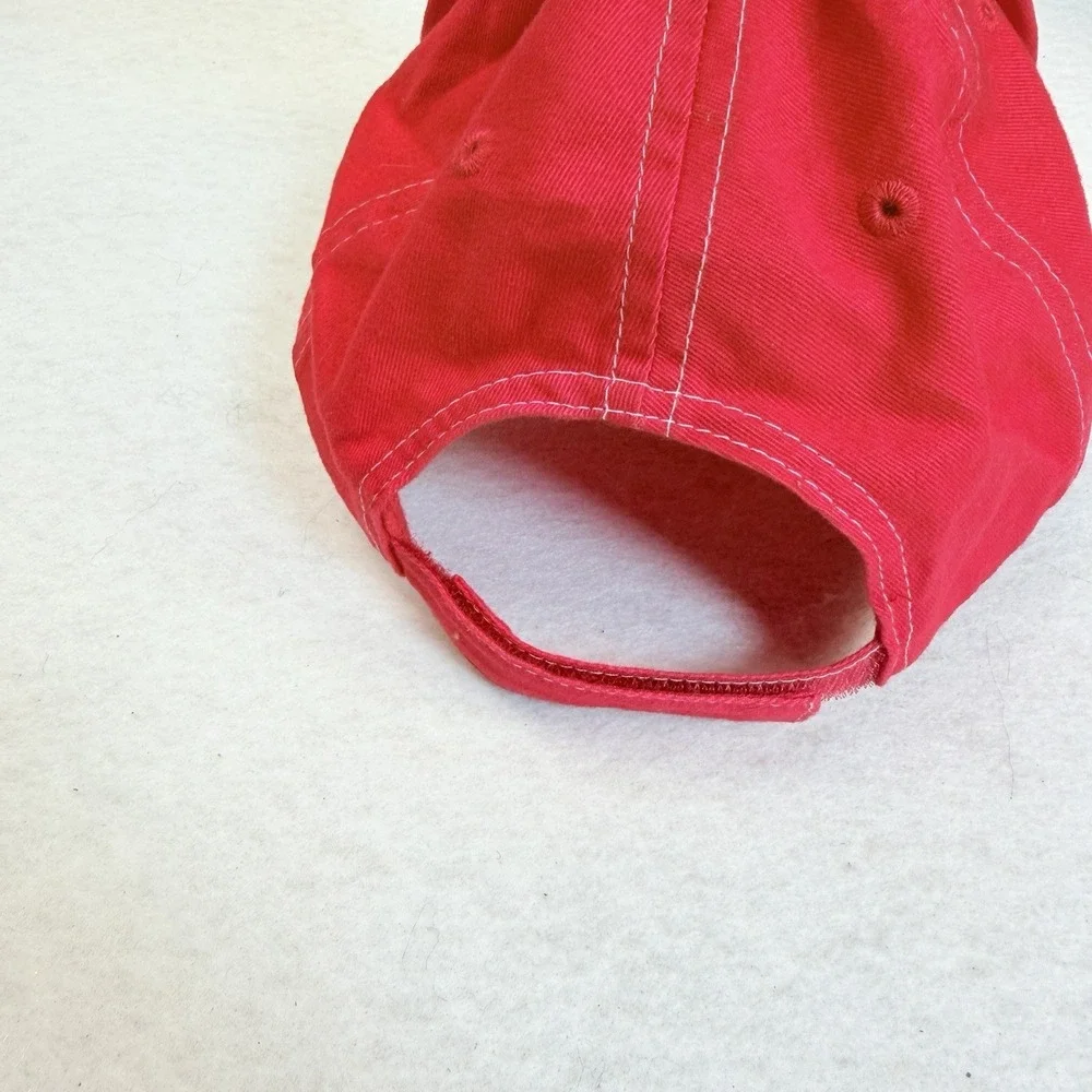LEGOLAND California Red Souvenir Hat Adjustable Strap Back Baseball Cap OSFM